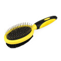 HSAF-S Щітка масажна двостороння S Bronzedog/Double sided slicker and bristle pet brush hair remover
