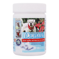Вітамінно-мінеральна добавка DOGMIX (Догмікс) для зубів, кісток та суглобів 100 табл