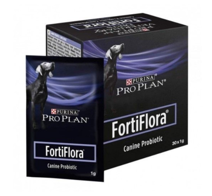 ProPlan FORTIFLORA. Пробіотик для дорослих собак та цуценят, підтримка мікрофлори ШКТ, 30х1г