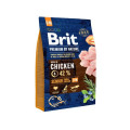 Корм Бріт Brit Premium Dog Senior S+M 3 kg