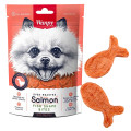 FA-32х Wanpy ШМАТОЧКИ ЛОСОСЯ РИБКИ (Salmon Fish Shape Bites) ласощі для собак 100г