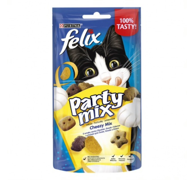 FELIX PARTY MIX Cheezy Mix 8x60g N1 UA