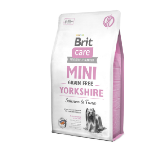 Сухий корм  Brit Care Mini GF Yorkshire 400 г (лосось і тунець) д\\собак малих порід