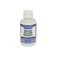Шампунь з бензоїл пероксидом Davis Benzoyl Peroxide Shampoo для кішок і собак при дерматиті 50 мл