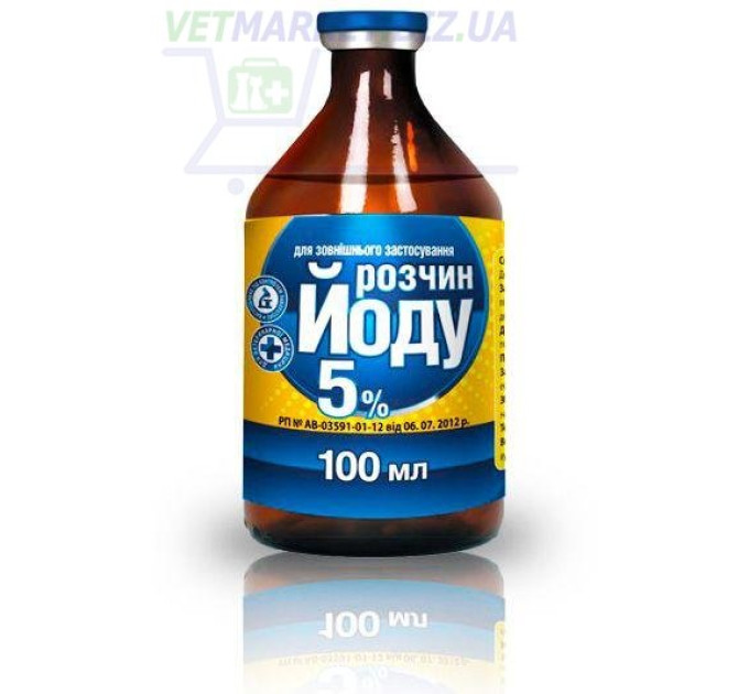 Йод 5% 100 мл O.L.KAR.