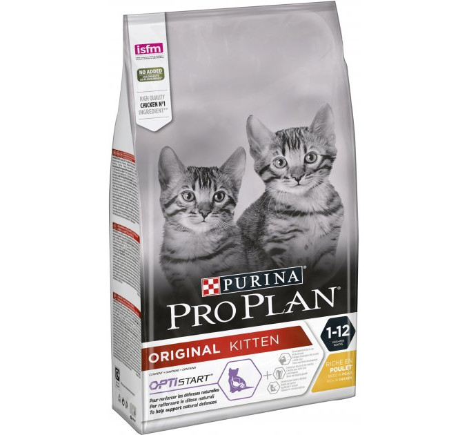 ProPlan ORIGINAL Kitten. З куркою, сух/кош 10 кг