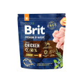 Корм  Brit Premium  Dog Junior  M 1кг