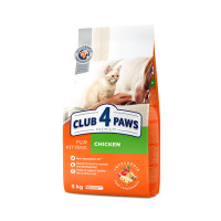 Клуб 4 лапи CLUB 4 PAWS Преміум для кошенят "КУРКА". Повнораціонний сухий корм 5,0 кг