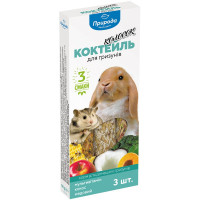 Колосок Природа для гризунів (мультивітамін, кокос, мед)  90 г