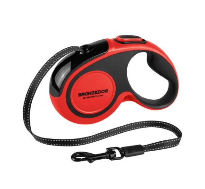UB05L-3 Рулетка ТМ BronzeDog до 50 кг червоний, 5м/24