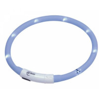 Н 77033 Нашийник USB світящийся Visible 45см голубий